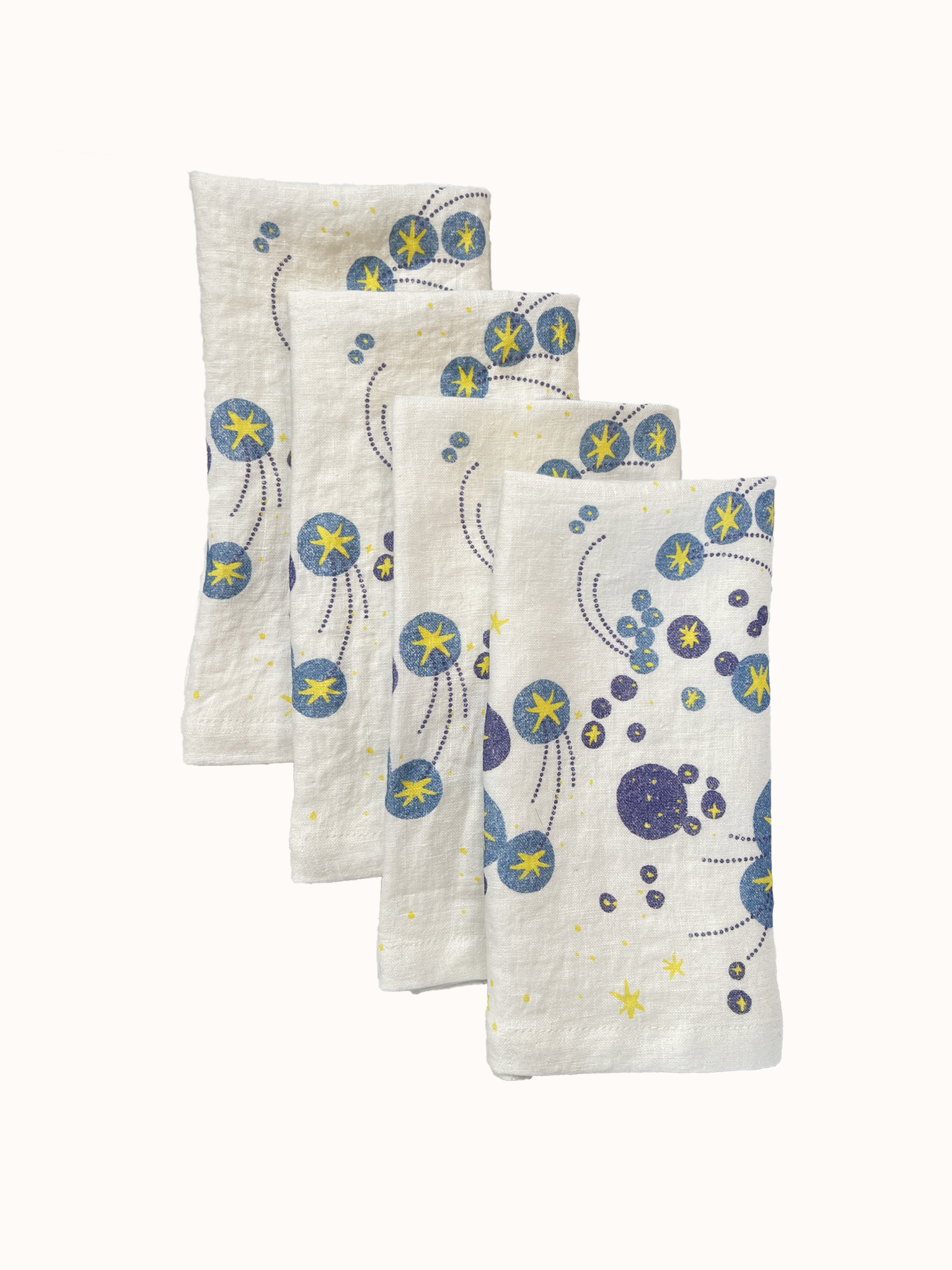 Solaris Napkins in White (Set of 4)