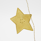 Star Garland | Embossed Antique brass | 2M