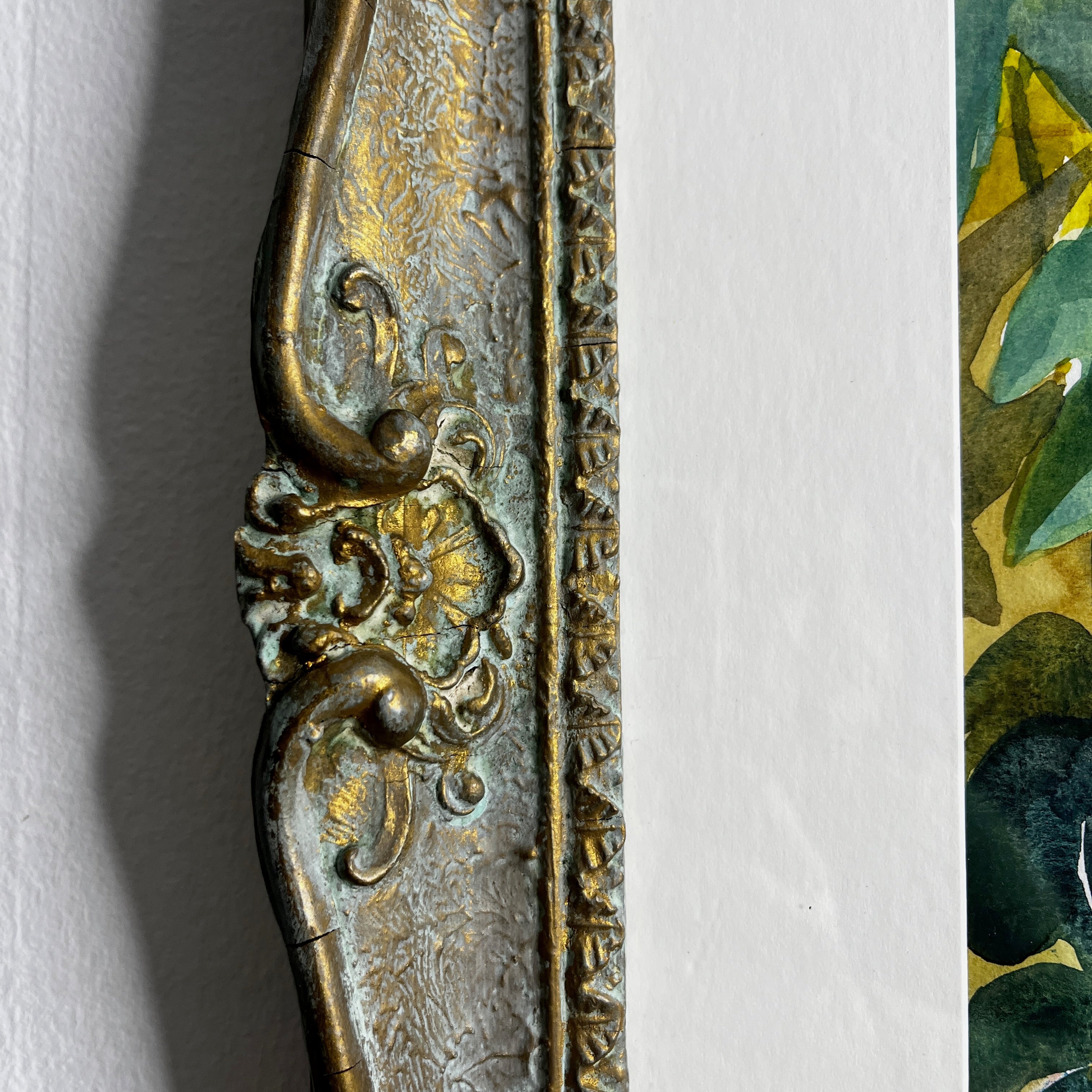 Modern Still-Life in a Vintage Frame