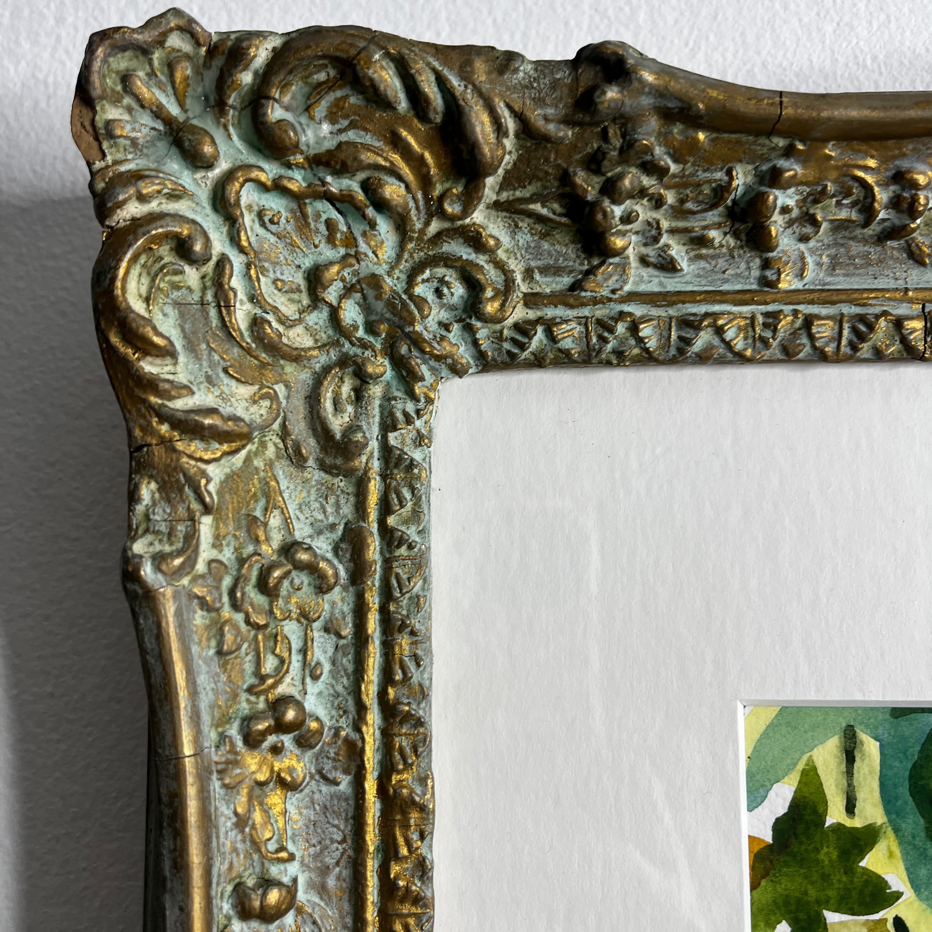 Modern Still-Life in a Vintage Frame