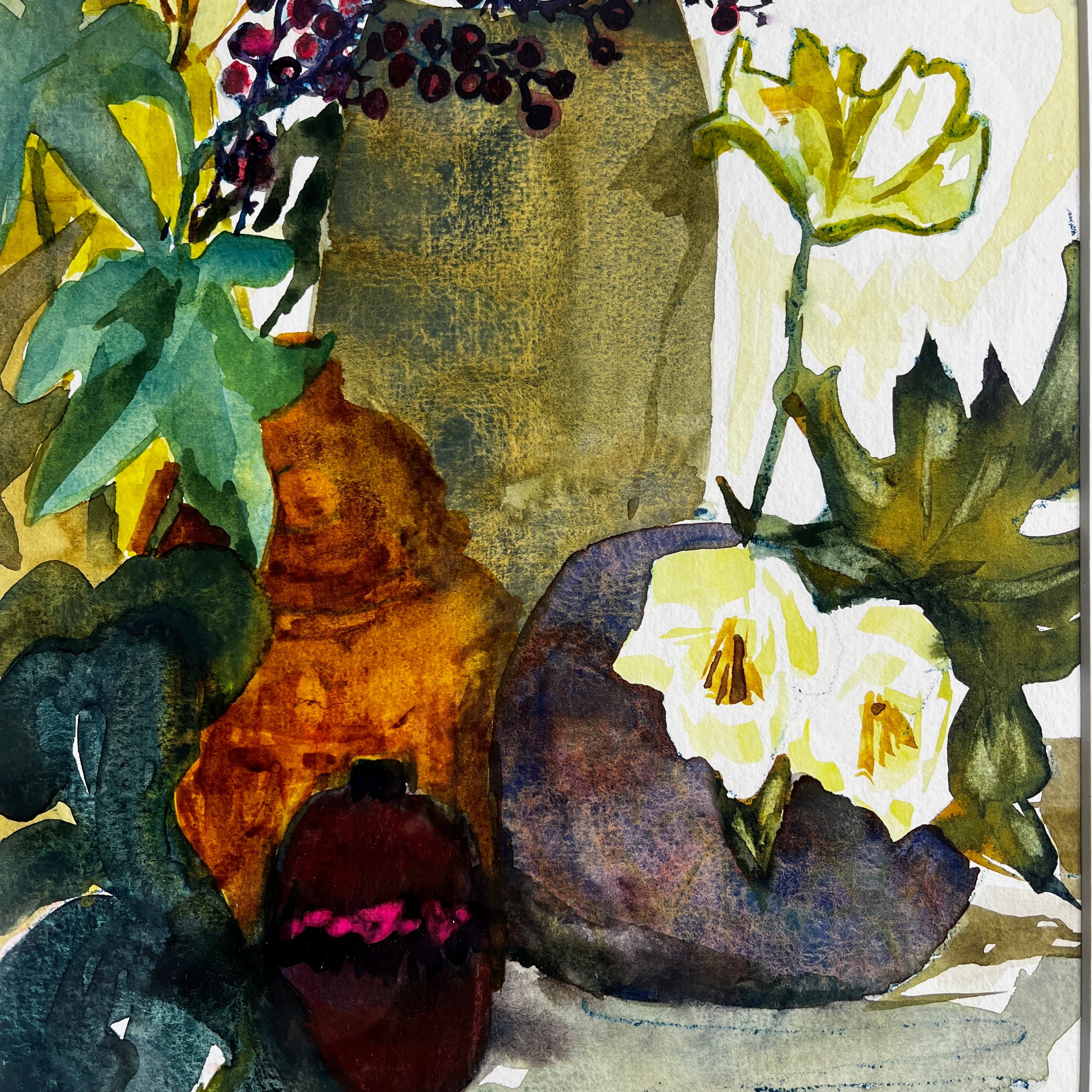 Modern Still-Life in a Vintage Frame