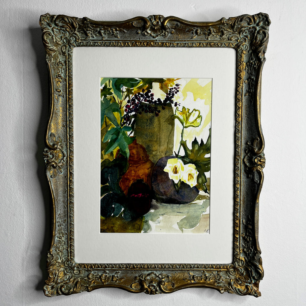 Modern Still-Life in a Vintage Frame
