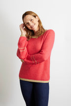 Lottie Jumper with Lurex Trim Detail