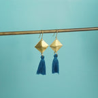Gold Tassel Earrings