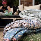 Summer Cotton Quilt - Assorted design with Striped Edging | 2 Sizes