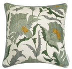 Suzani Square Cushion - Blue Green