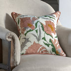 Suzani Square Cushion - Pink