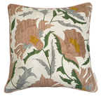 Suzani Square Cushion - Pink