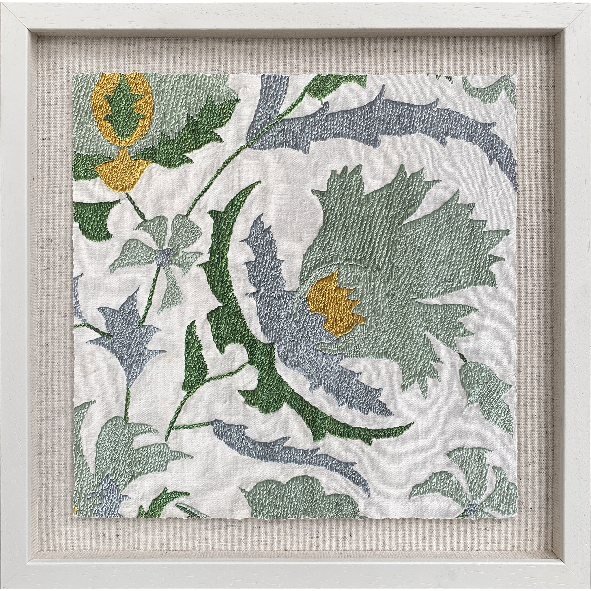 Suzani Artwork Small - Blue II