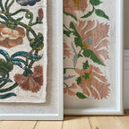 Florence Framed Embroidery Print - Medium
