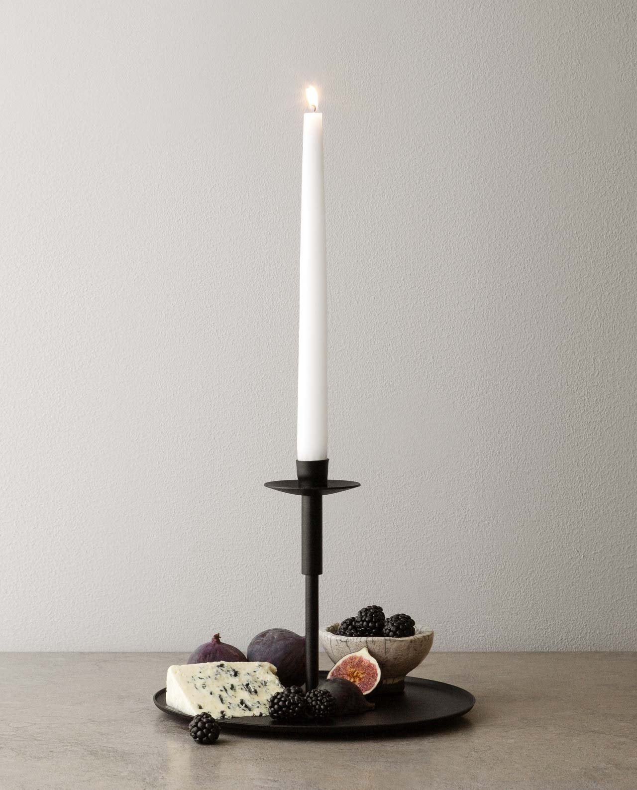 Iron Candleholder Tray