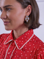 'SYDNEY' DRESS IN RED POLKA DOT