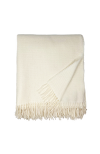 Ivory Merino Throw - XL
