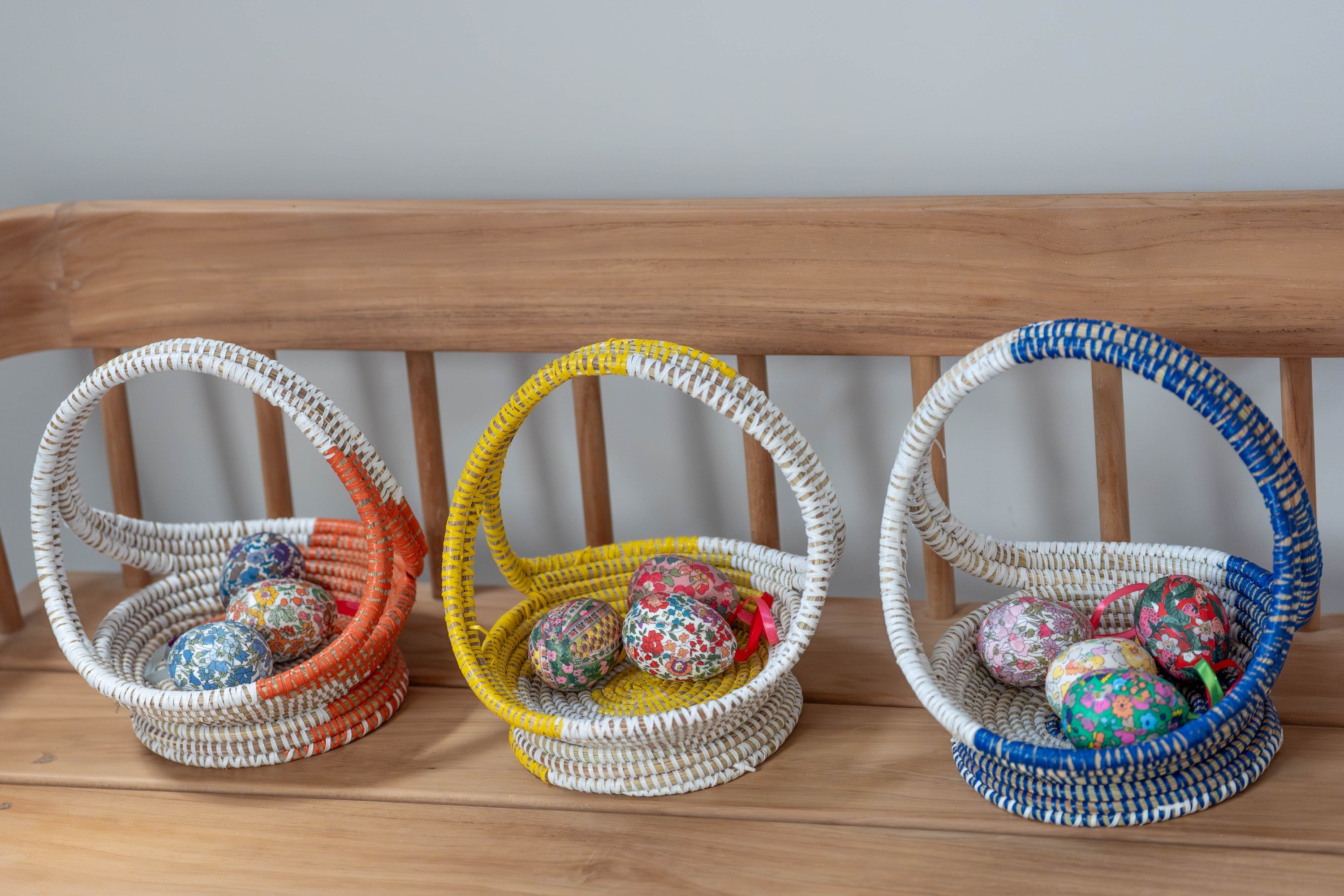 Handwoven Mini Basket Trug