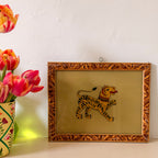 TIGER Indian glass painting