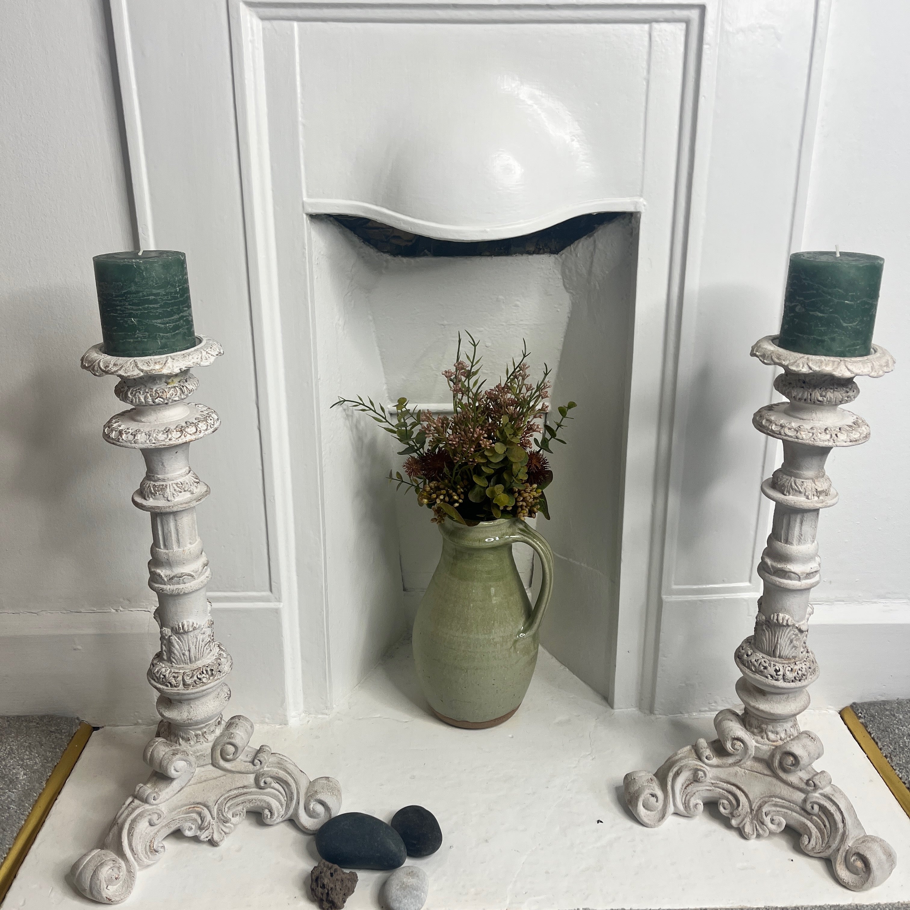 Tall French style Candleholders