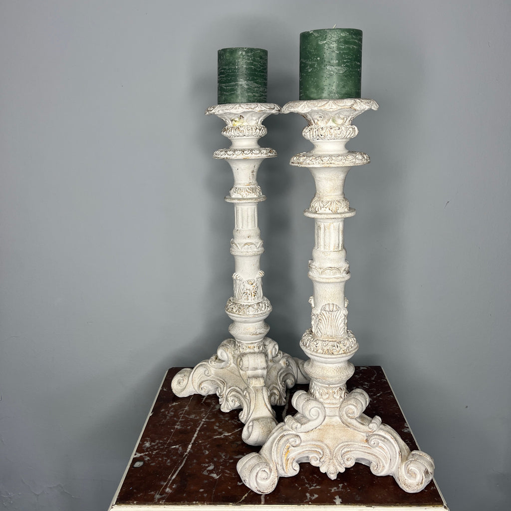 Tall French style Candleholders