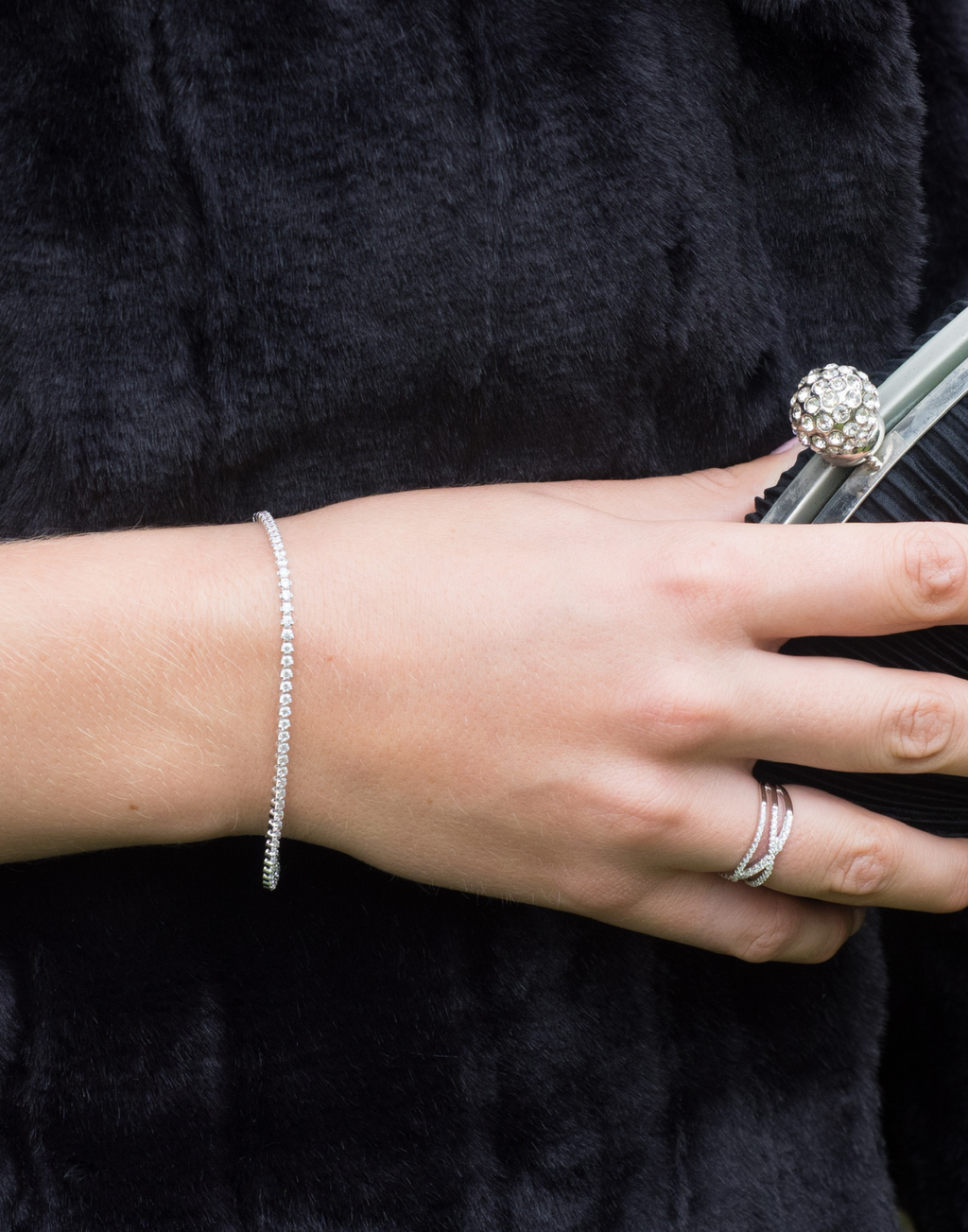 Tania Cubic Zirconia Tennis Bracelet