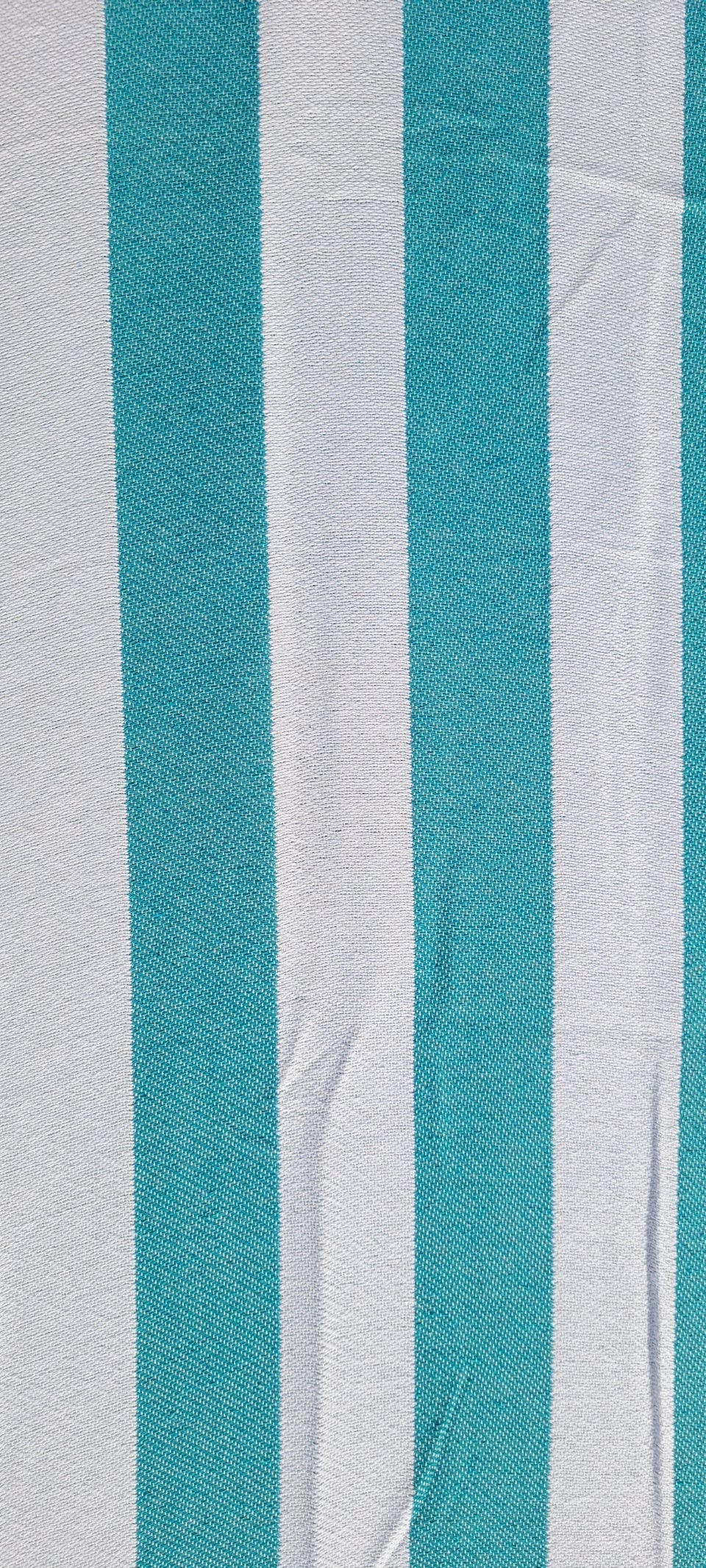 Vertical Stripe Cotton Throw