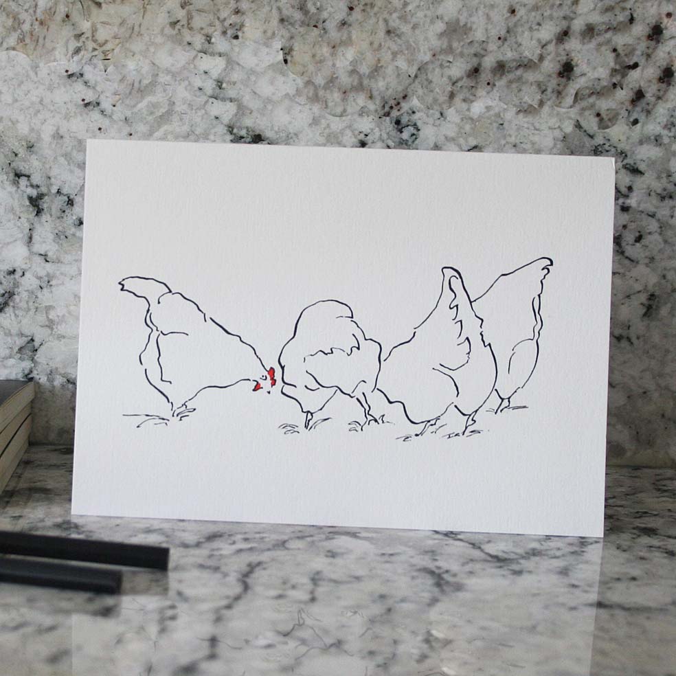 Hen Cards