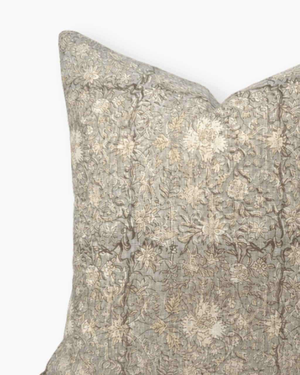 The Lyra Block Print Cushion
