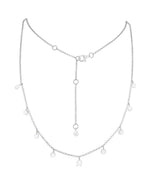 Silver Necklace Layering Set