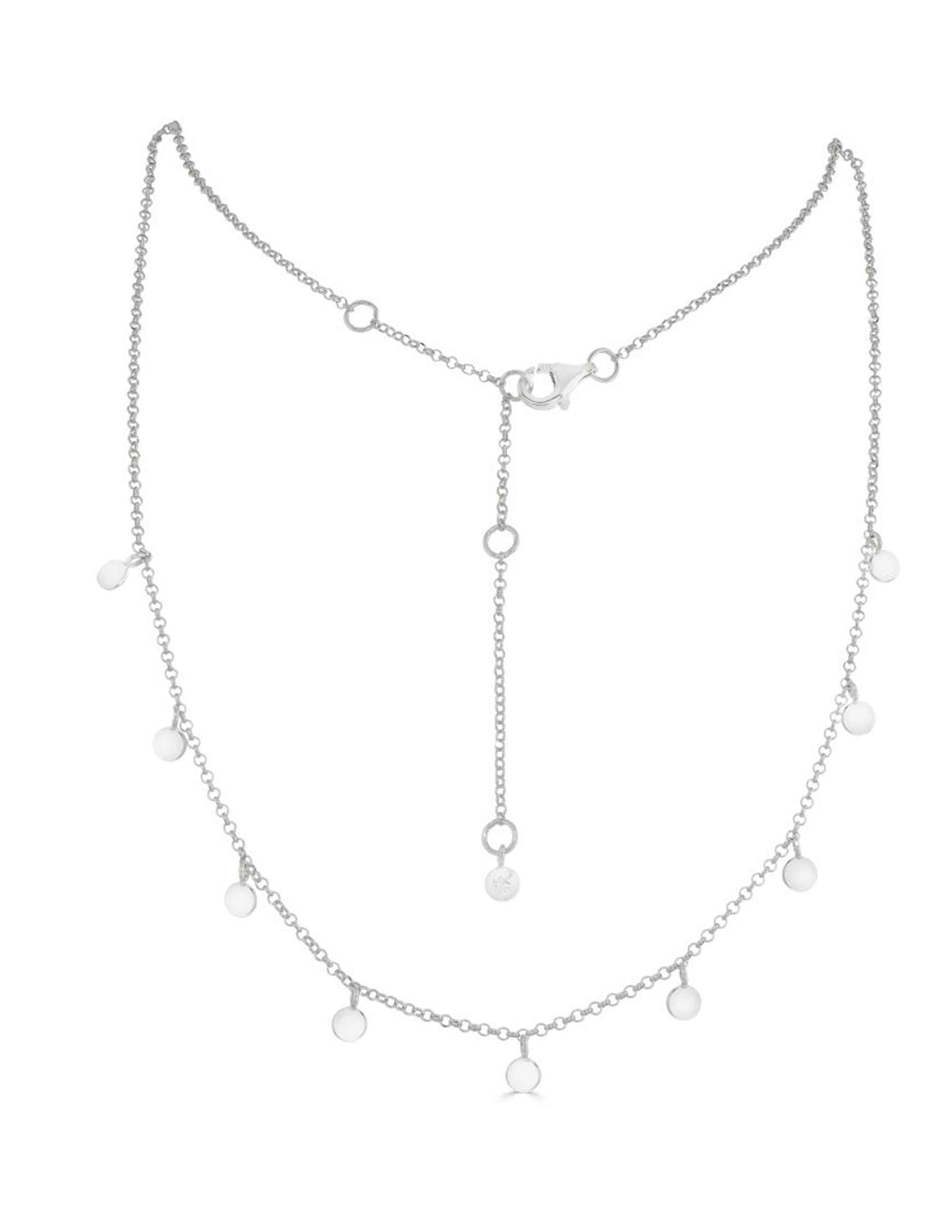 Silver Necklace Layering Set