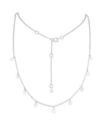 Tilly Silver Disc Necklace