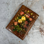 Vintage Toleware Floral Wooden Box with Hinged Lid
