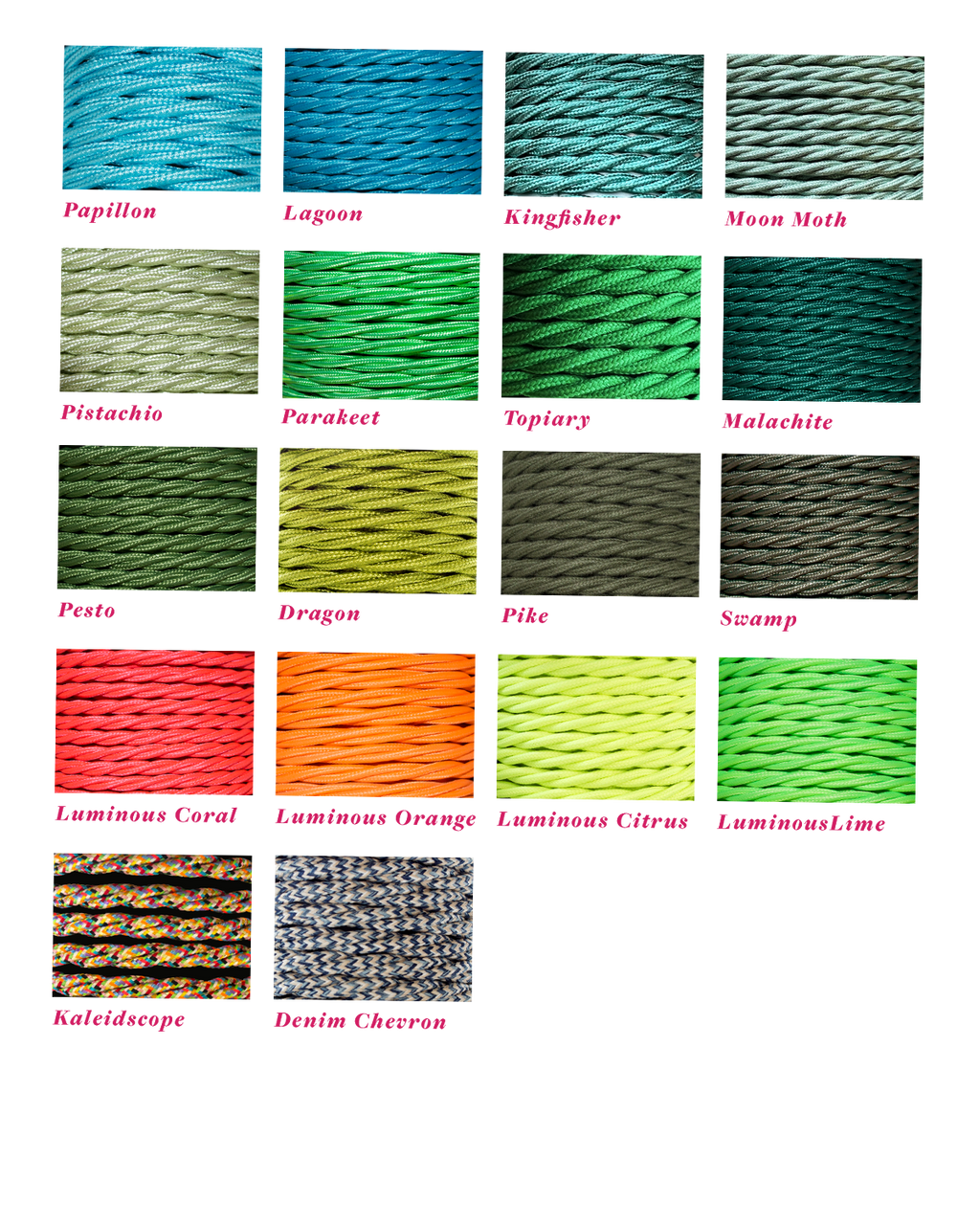 Lighting Cable - Twisted 3 Core 0.75sqmm
