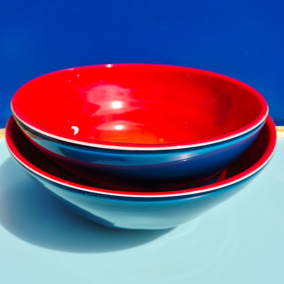 Hand Blown Glass Bowl