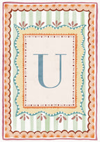 ALPHABET LETTERS ~ Blue / Pink / Green /