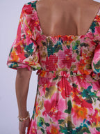 'UNIVERSE' DRESS IN SUMMER BOUQUET