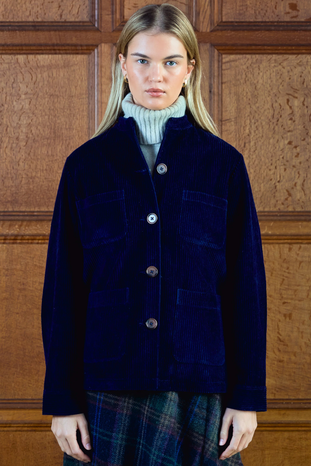 Ladies Cord Utility Jacket