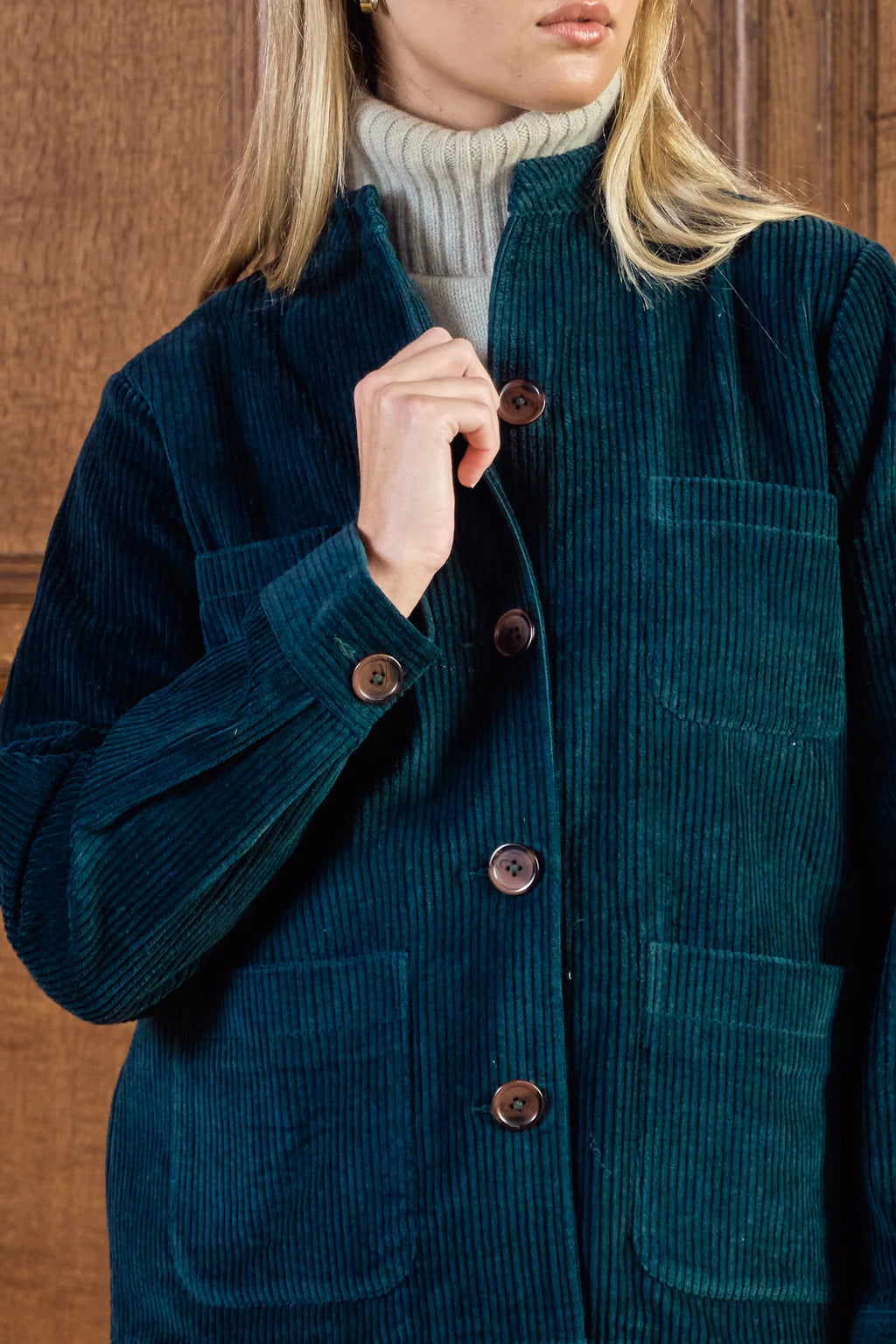 Ladies Cord Utility Jacket