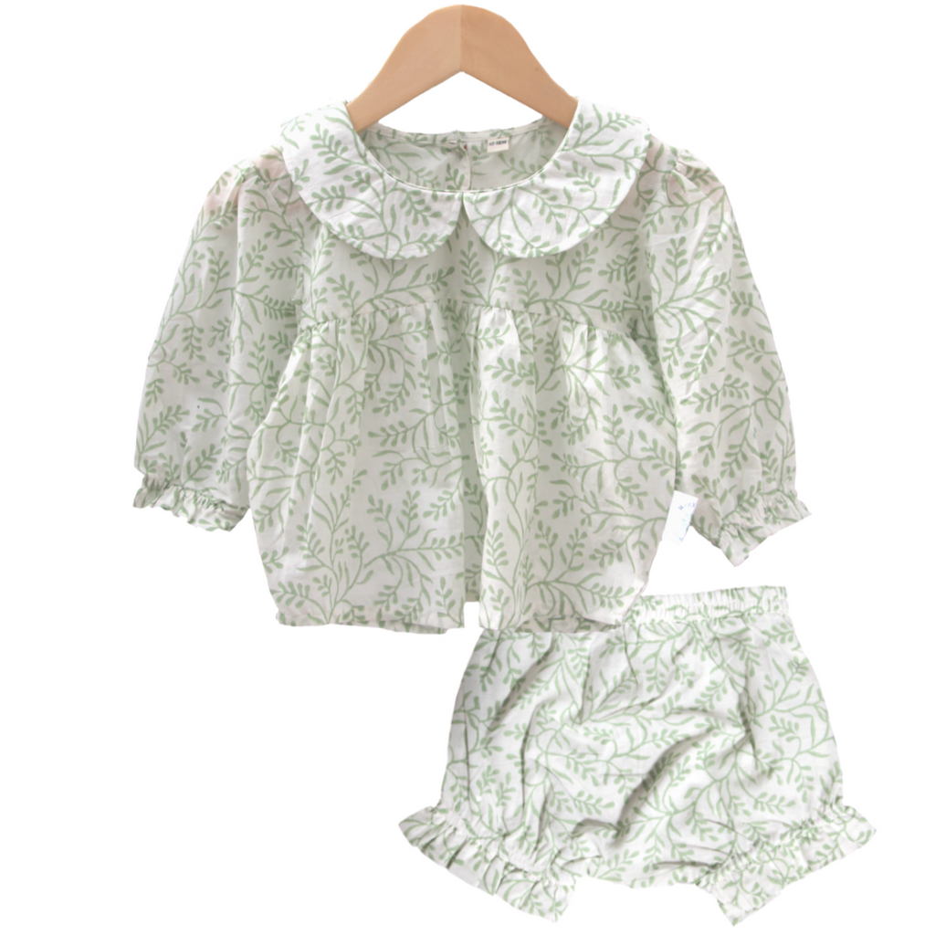 Georgia Blouse and Bloomer Set