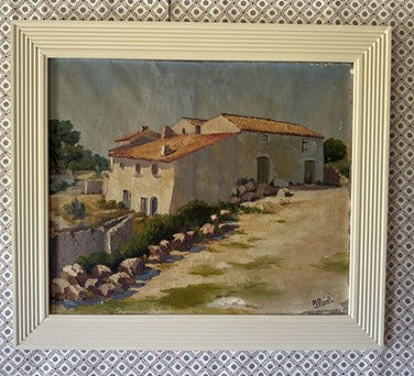 VILLA IN RIBBED FRAME