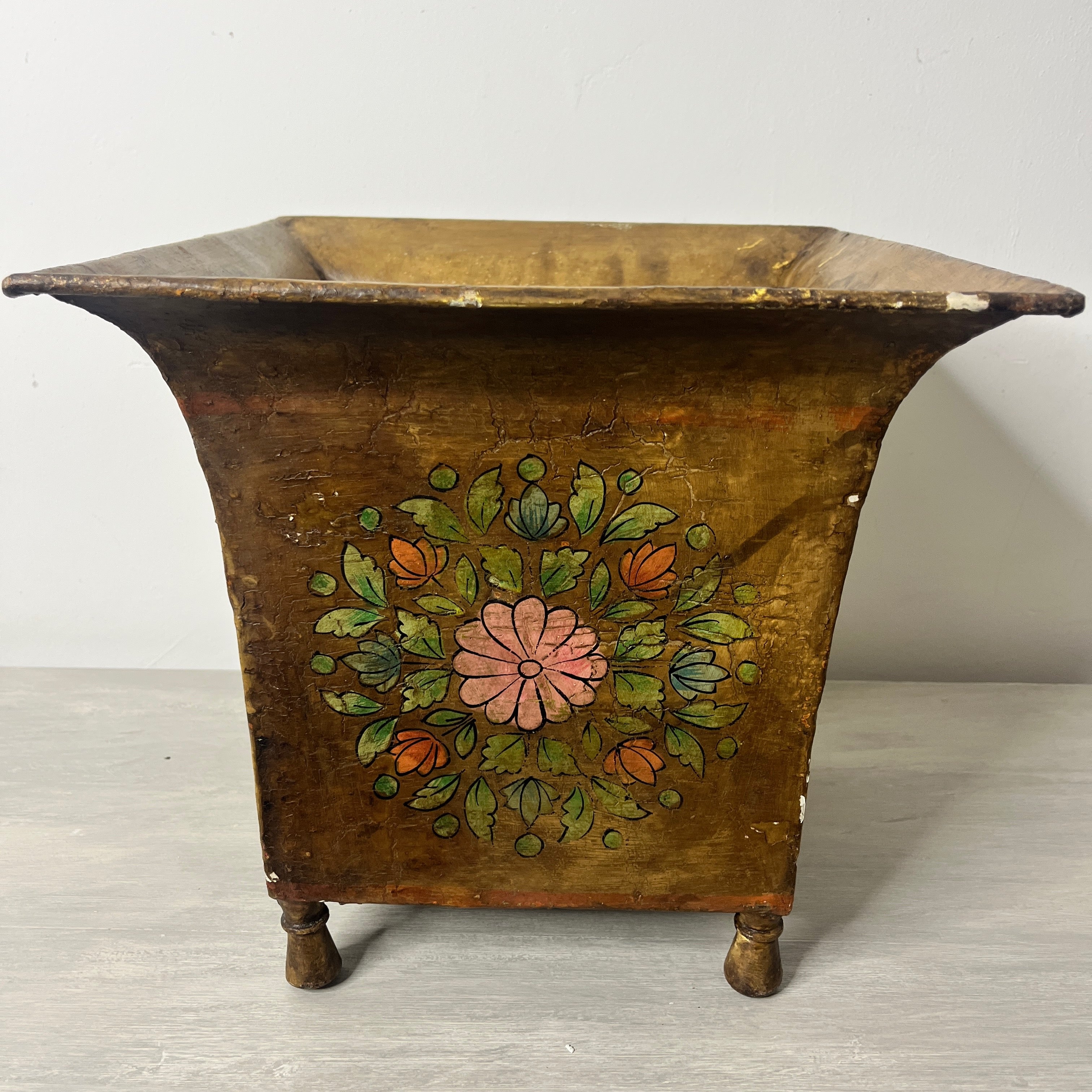Pair of Decorative Vintage Planters