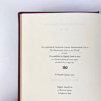 Vintage Slightly Foxed Edition