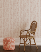 Rayure - Wallpaper - Burgundy
