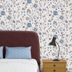 Solaris - Wallpaper - Denim Blue