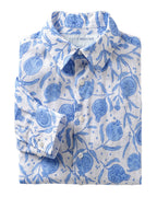 Linen Shirt POMEGRANATE