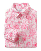 Linen Shirt POMEGRANATE