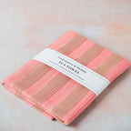 NEW WIDE STRIPE OLIVE tea towel