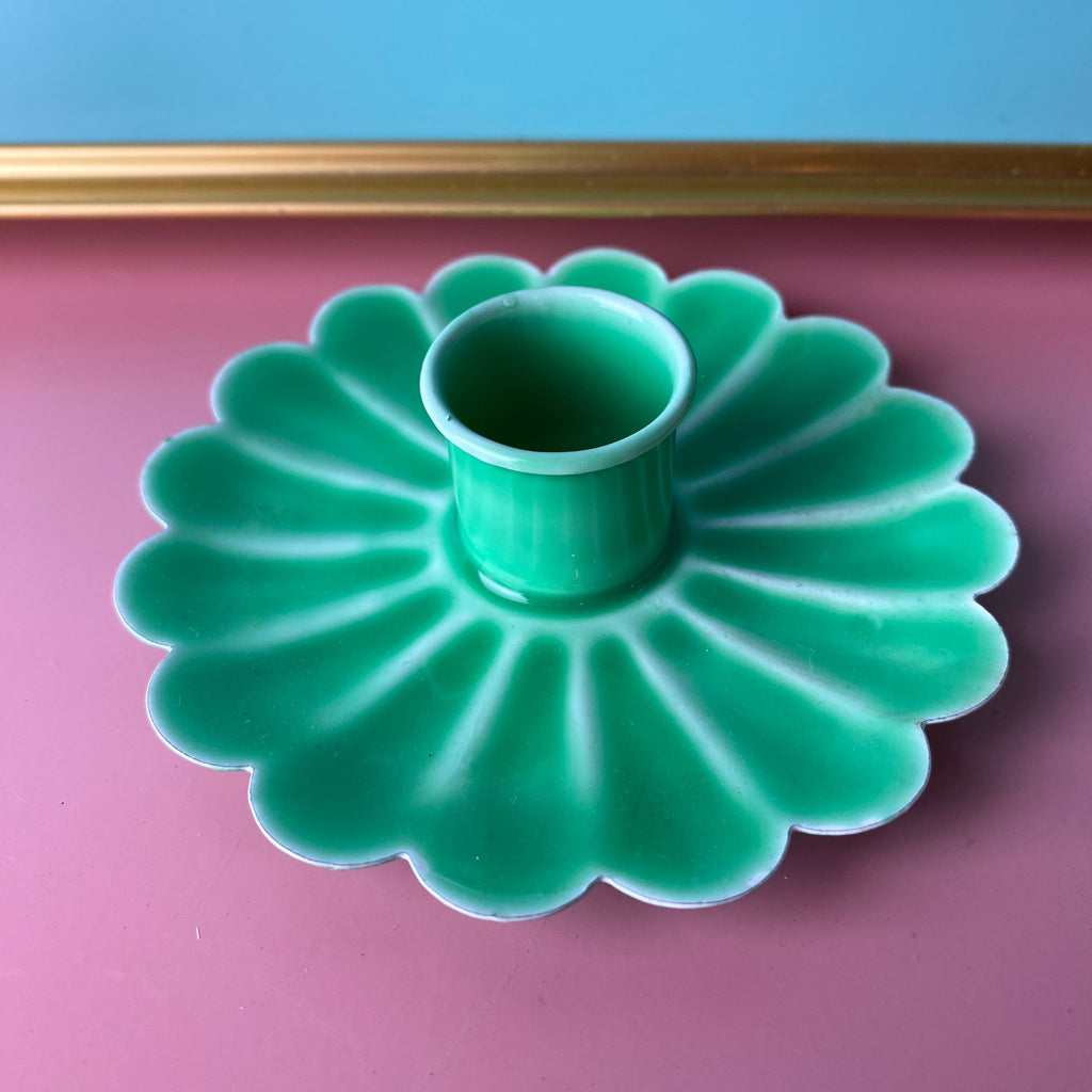 Enamel Candle Holder