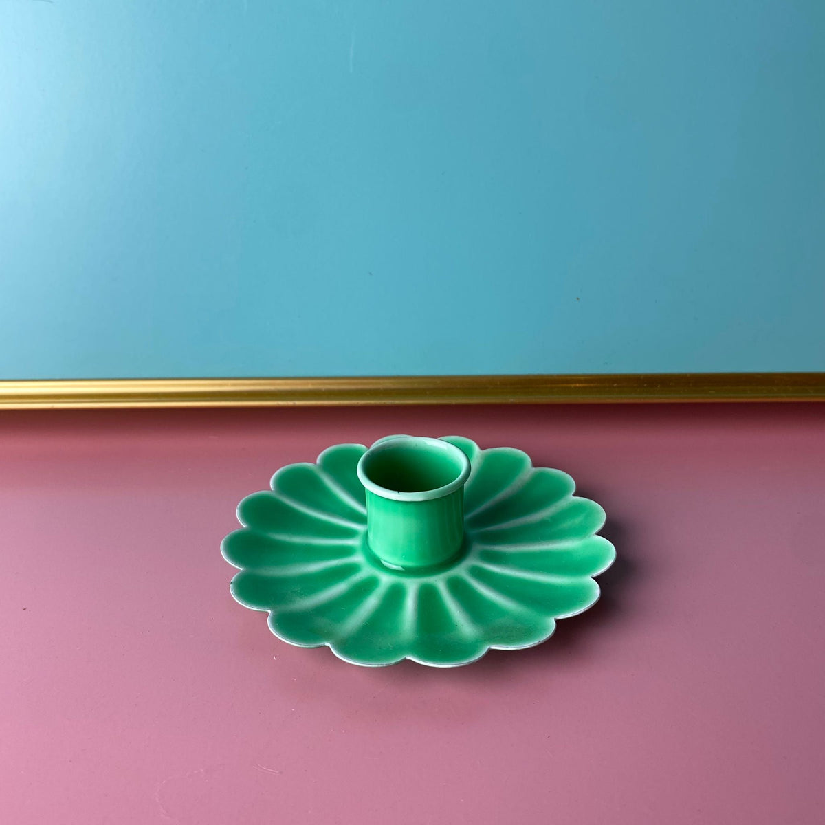Enamel Candle Holder