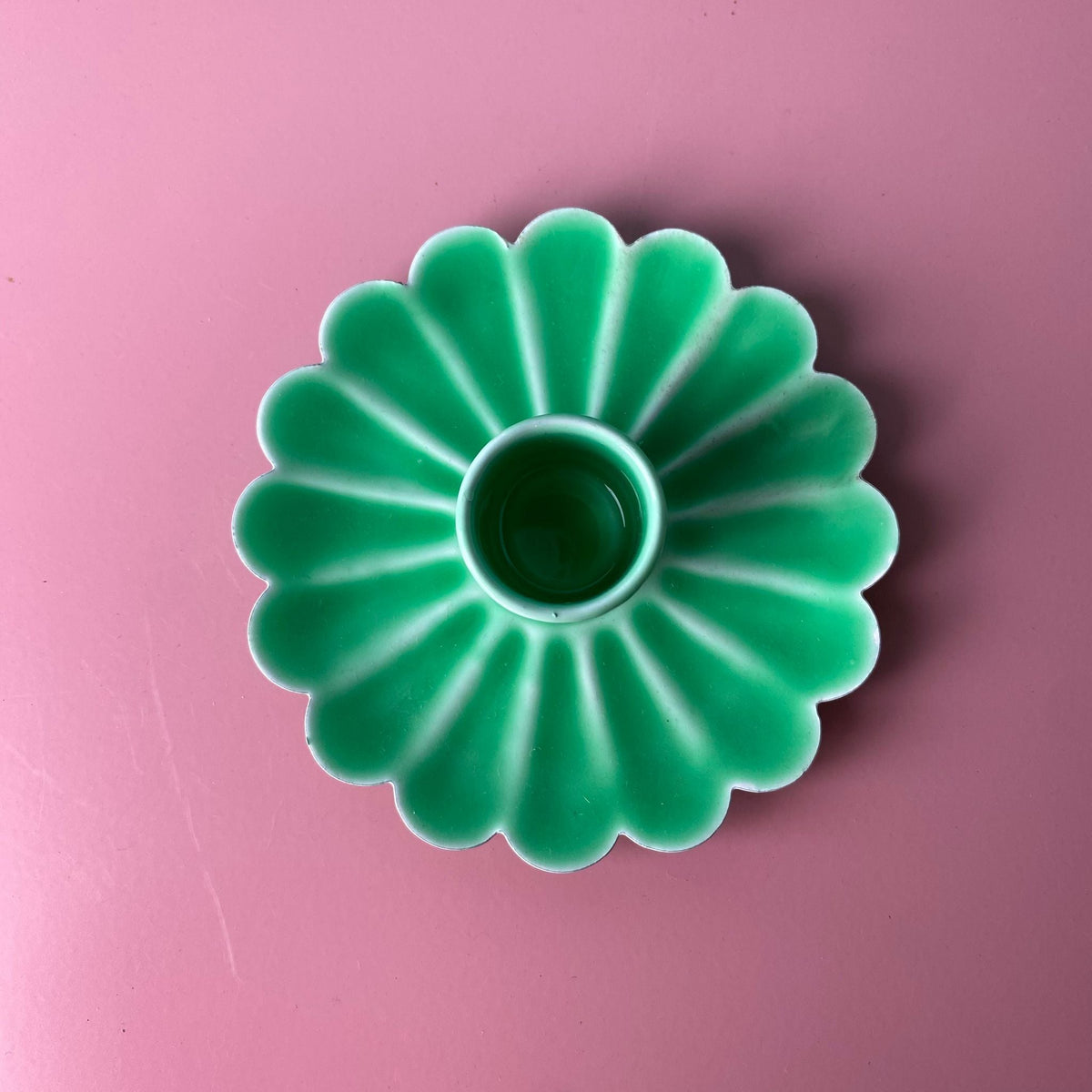 Enamel Candle Holder