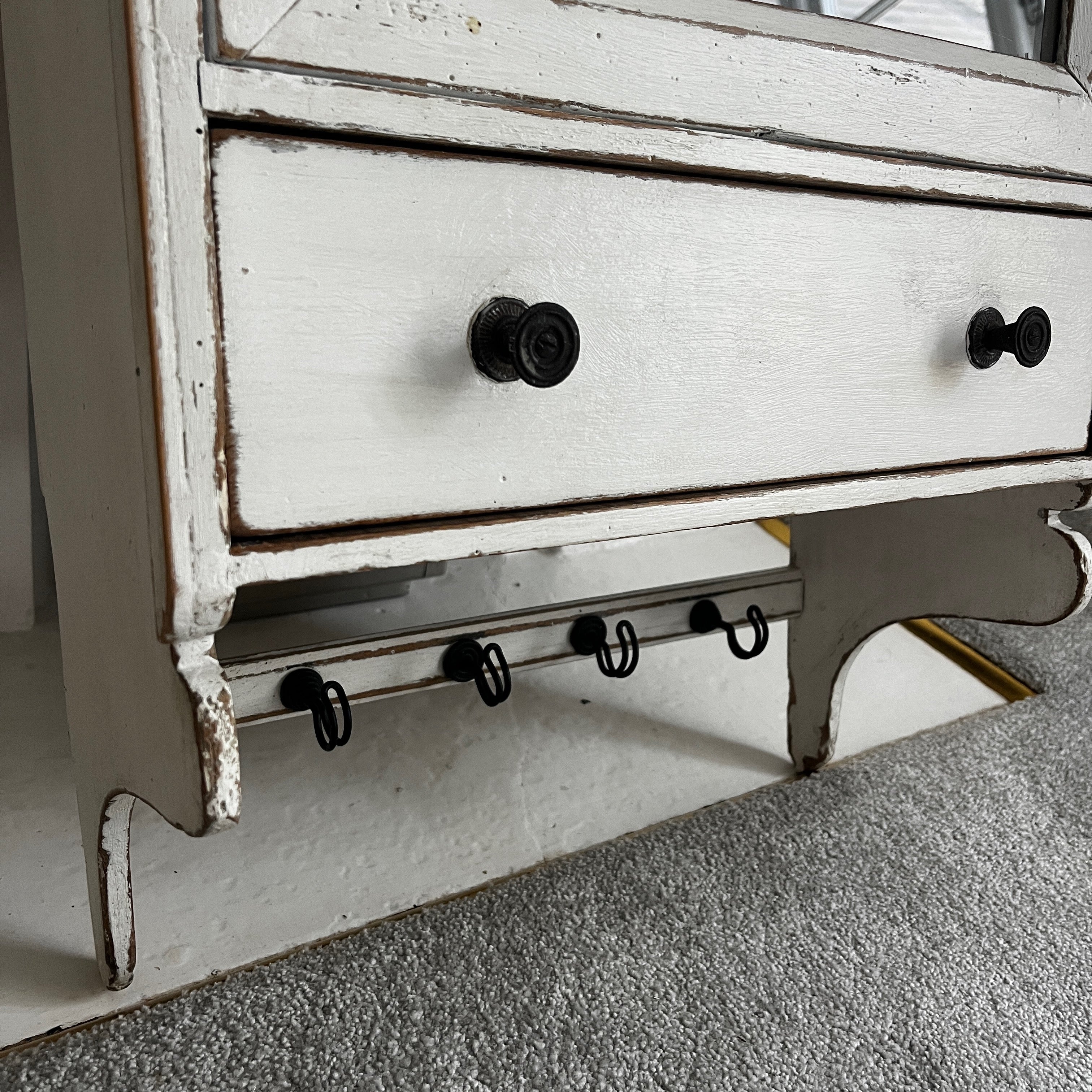 Vintage French Wall Cupboard