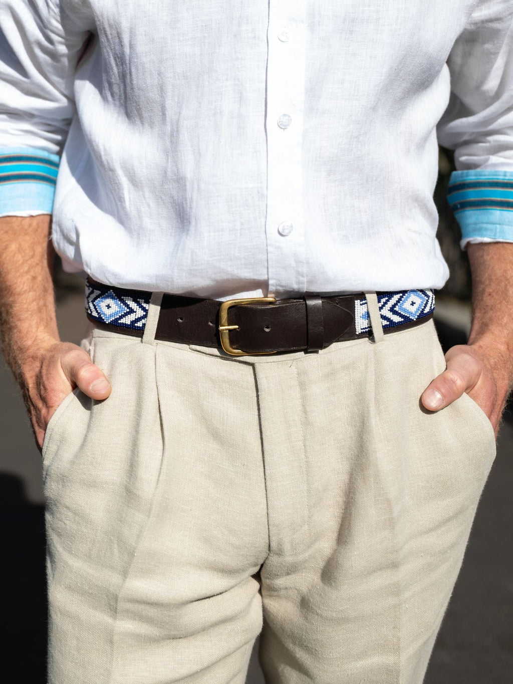 Beaded Belt - USIKU (Wide)