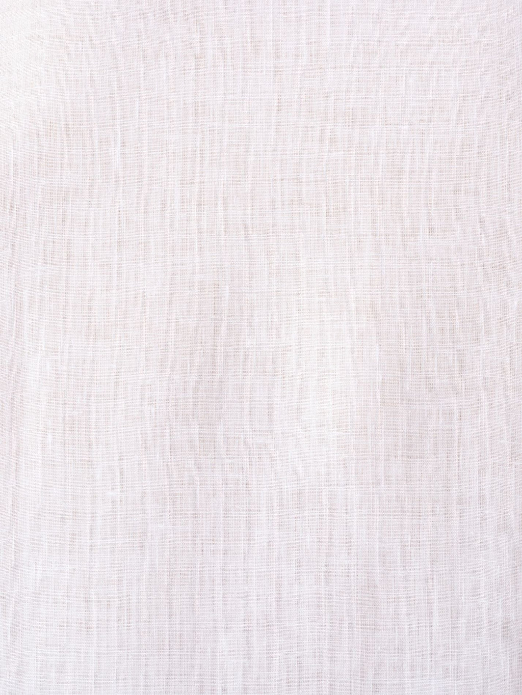 White Linen Shirt - Button Down Collar